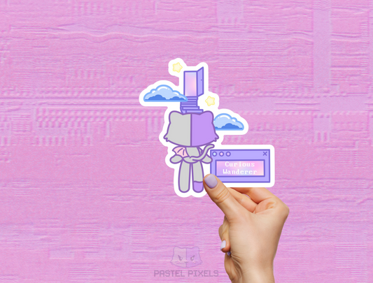 Curious Wanderer - Dos Die-Cut Sticker