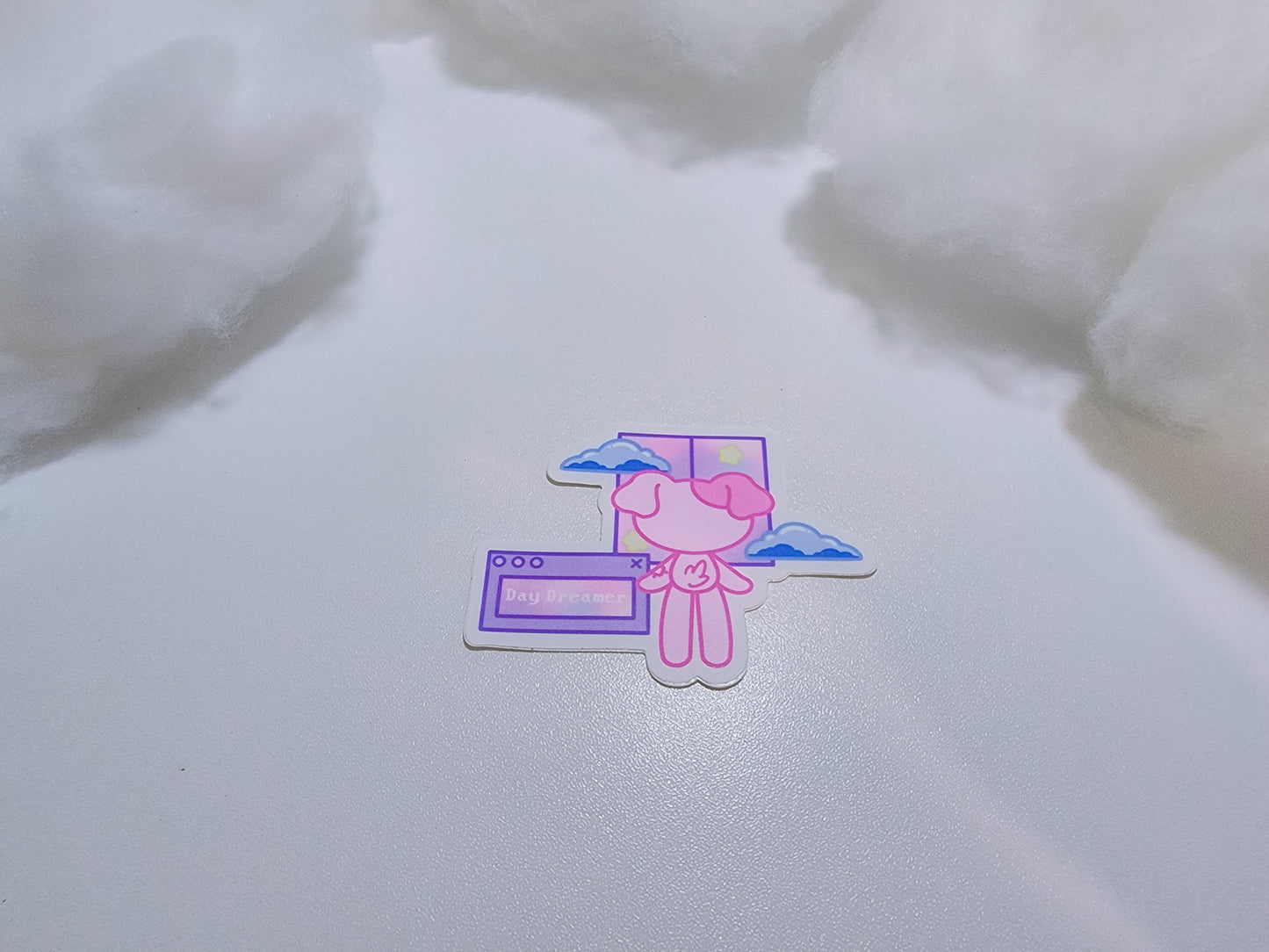 Day Dreamer - Kitty Die-Cut Sticker