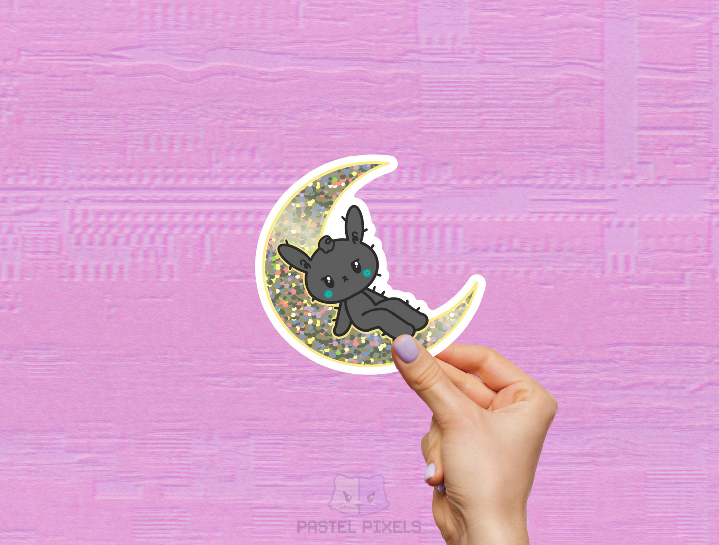 Lunar Escape Die-Cut Sticker