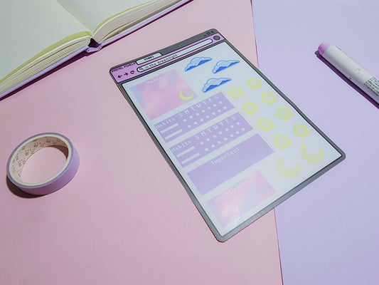 In the Dreamlight Planner Sticker Sheet