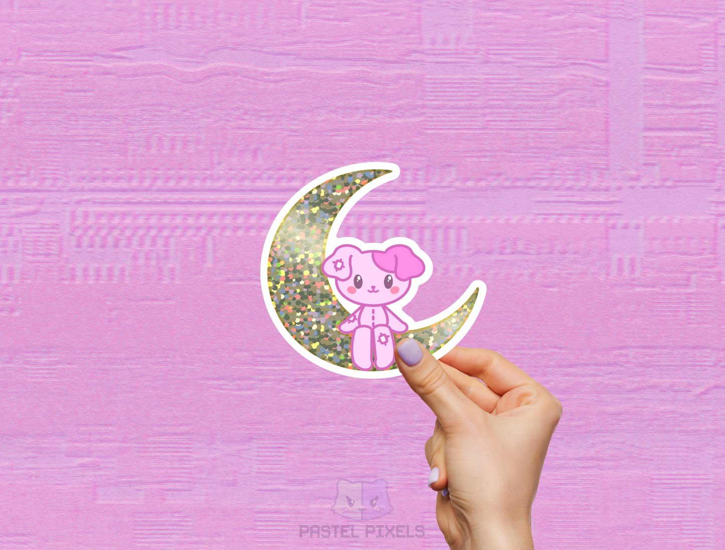 Lunar Escape Die-Cut Sticker