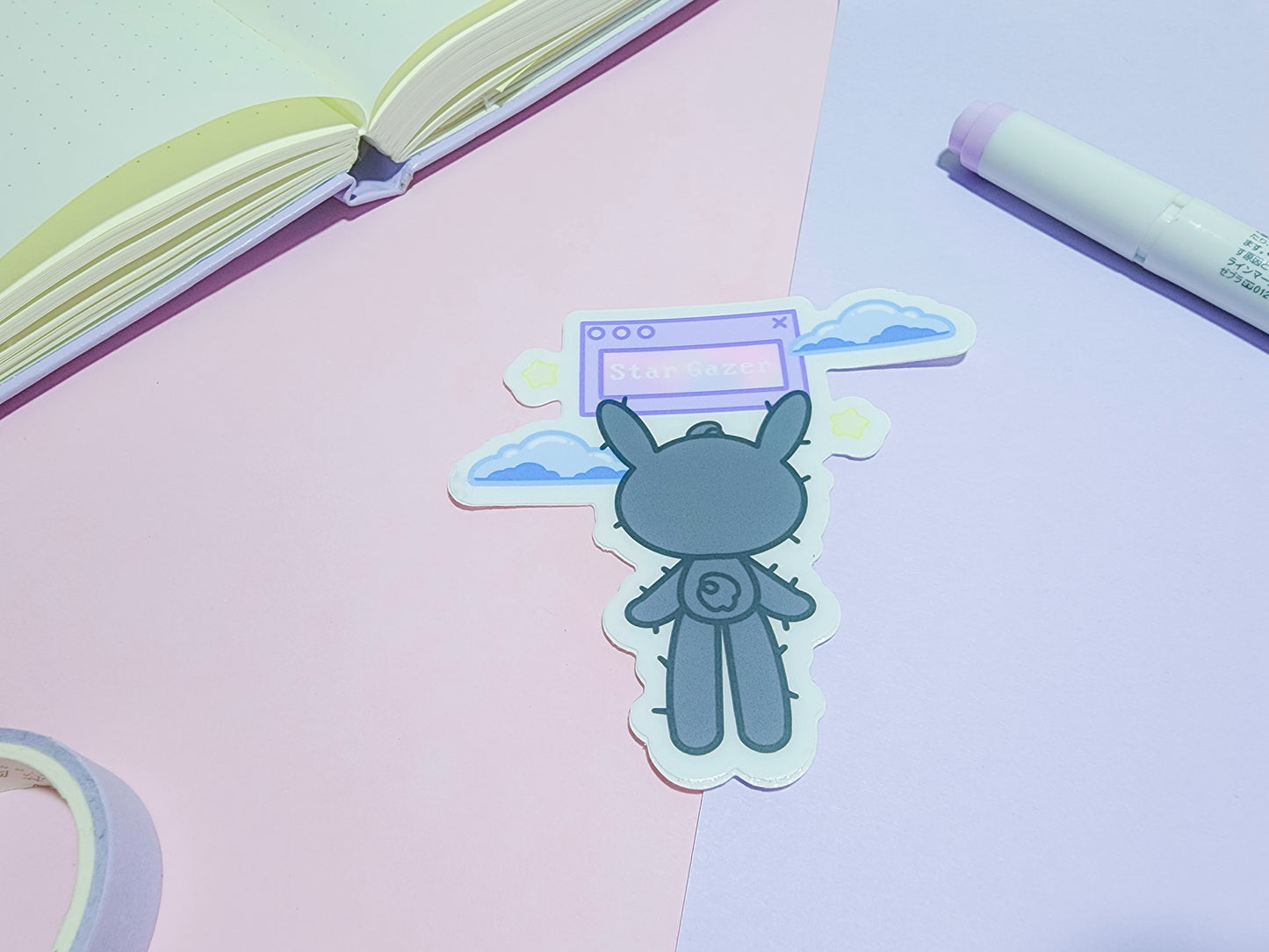 Stargazer - Haze Die-Cut Sticker