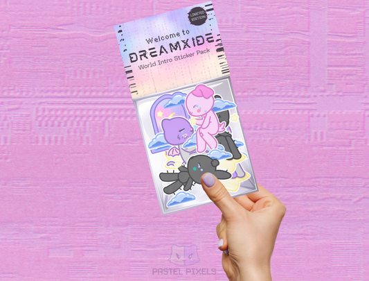 Welcome to Dreamxide World Intro Sticker Pack - Limited Edition 