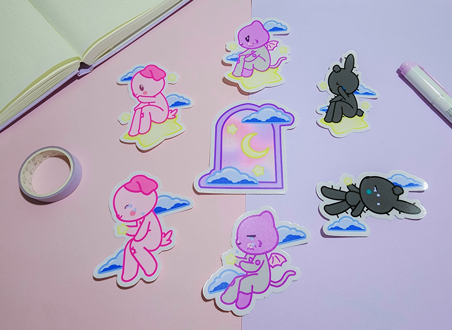 Welcome to Dreamxide World Intro Sticker Pack - Limited Edition 