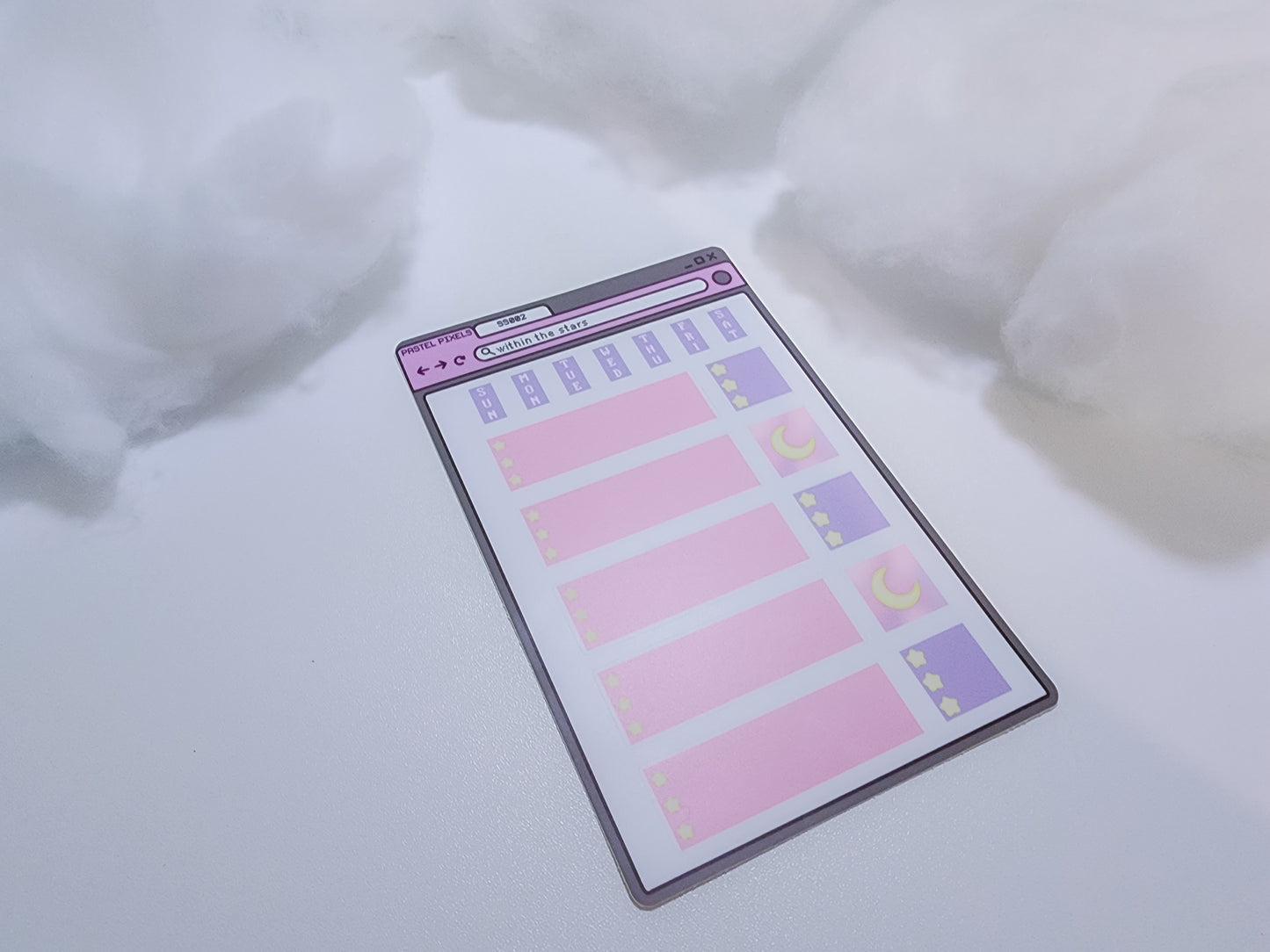 Within the Stars Planner Sticker Sheet